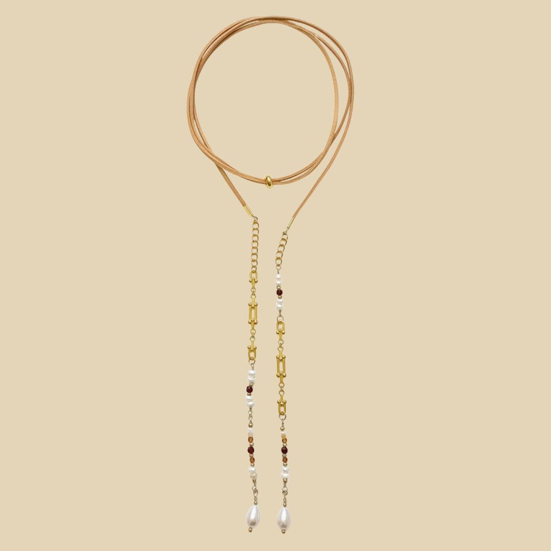 

Bohemian Lace Necklace Multi-Layer Winding Design Personalized Overseas Jewelry