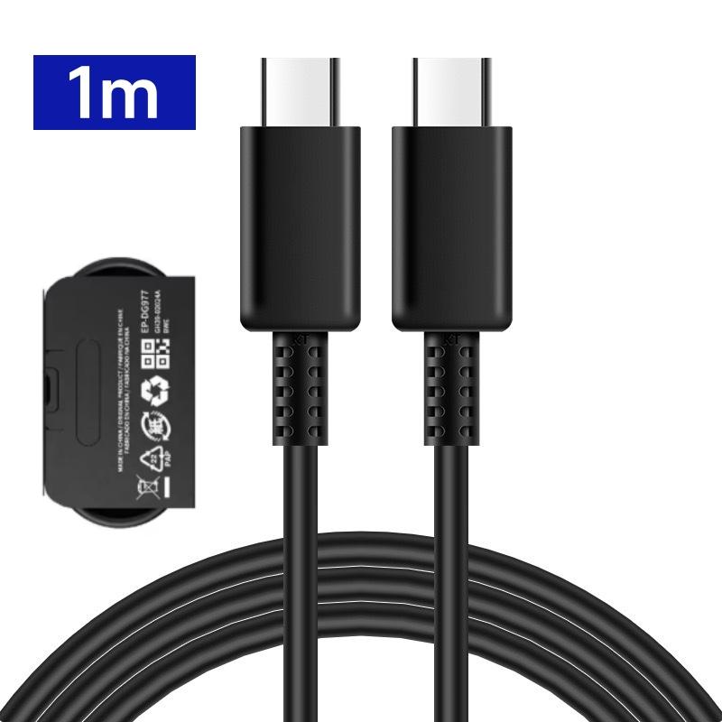 

5A 45W PD Dual USB C Fast Charging Cable For S24 Ultra Samsung S22 S23 S21 Note20 A55 Quick Charger Type C Data Line