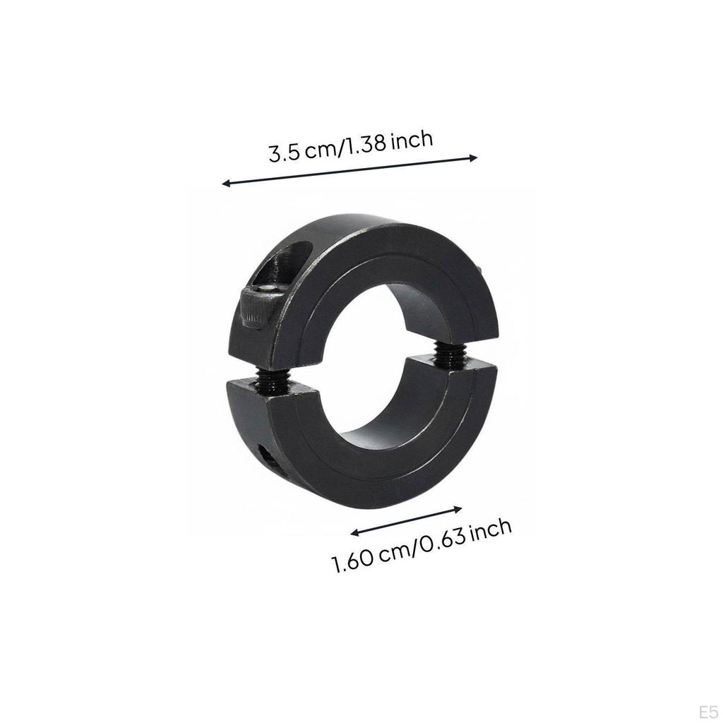 Shaft Retainer Firm Hold Positioning Band High Precision TwoPiece Clamping for