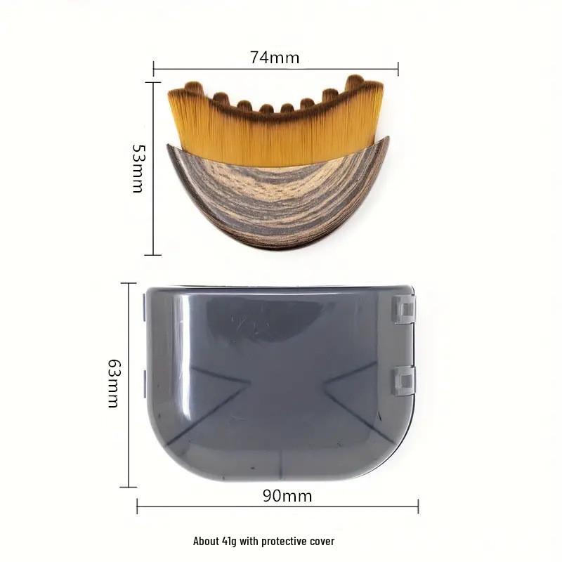 Facial Lymphatic Massage Brush for Jawline Sculpting and Neck Contouring