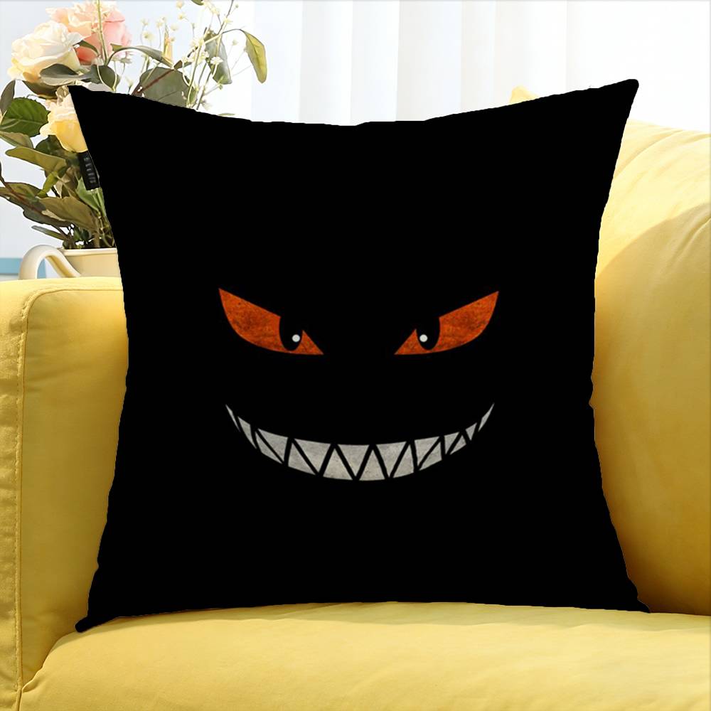 Black And White Eyes World Various Sizes Square Pillow Case For Car Home Bedchamber Decor