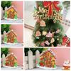 VOEG Naam toe Gingerbread Man Xmas Hangende Decoratie Kerstornament Kerstboomversieringen Home Decor