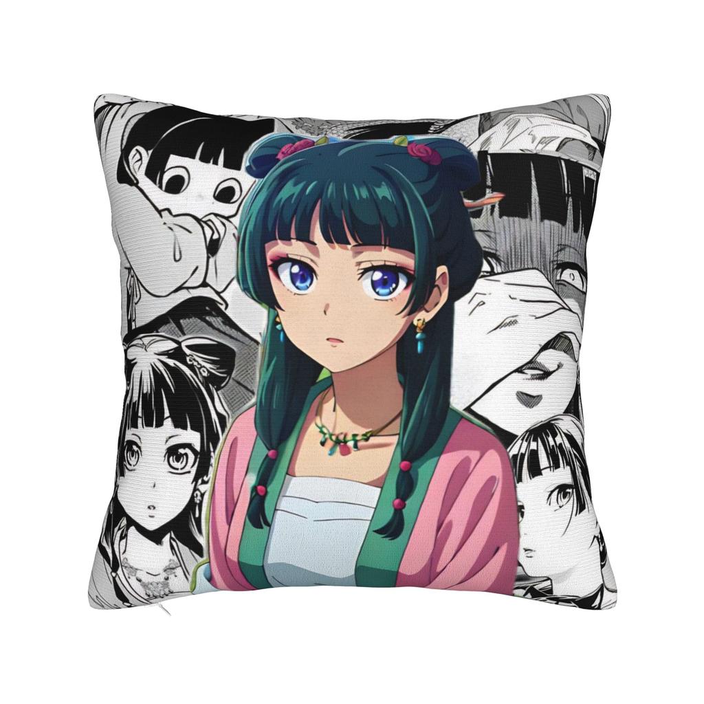 The Apothecary D-Diaries Maomao Pillow Cover Merch Printed Cushion Cover Decor Throw Pillow Case Cover Home Multi Size