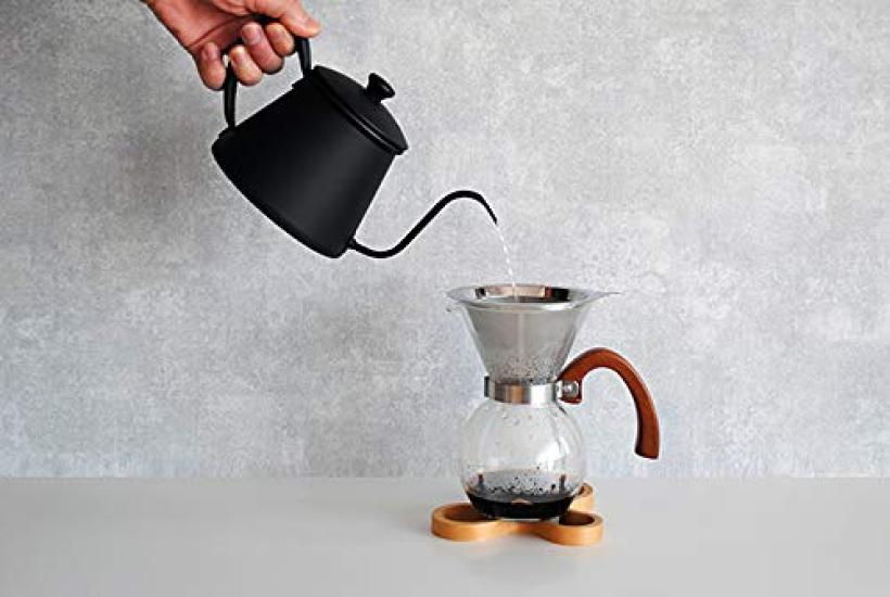 Nankai Tsusho Rokusan Black Drip Pot itteki