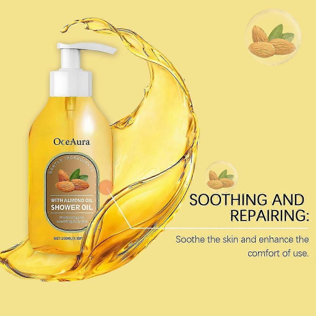 Oceaura Coconut Oil Bath Oil Gently Clean Body Skin Moisturizing Tender And Nourishing Skin Bath Oil