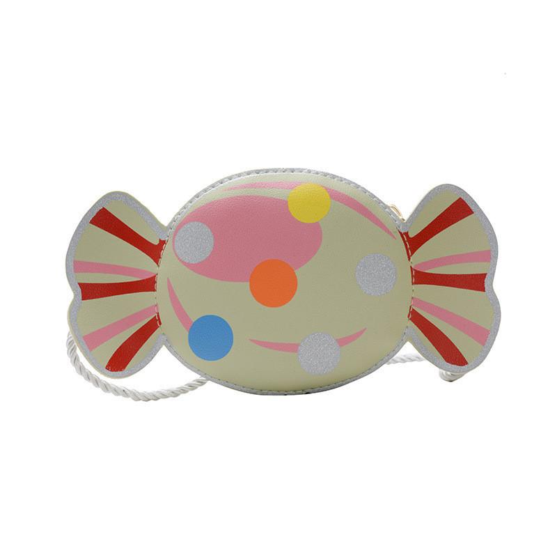 Candy Cute Children Mini Crossbody Bag With Water Resistant Fabric Toddlers Kids