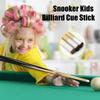 Pool Cue Stick Hand-Polished Tight Spaces Pool Stick 20 Inch Short Portable Wood Design Tool For Players Girls Boys Home Game