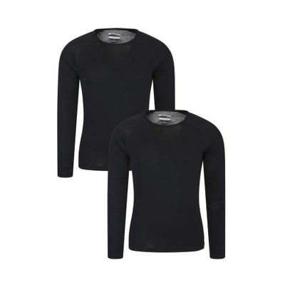 Herren Merinowolle Baselayer Top (2er-Pack)