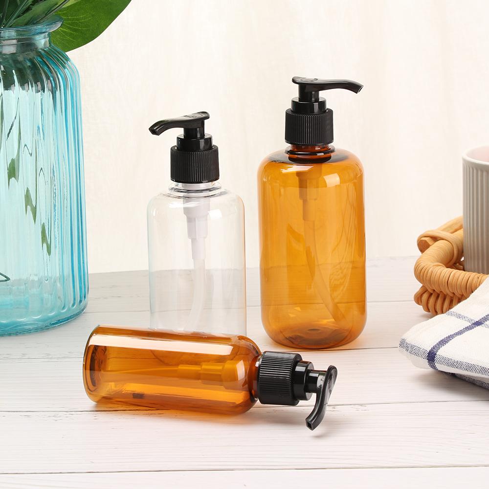 100ml 200ml 300ml Badezimmer Tragbare Seifenspender Lotion Shampoo Duschgel Seife Leere Bade-Pumpflasche Reisebehälter