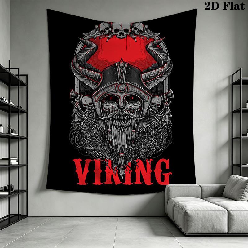 Viking Pattern Home Decor Tapestry, Wall Hanging, Decorative RV Wall Cloth.NGT0928336