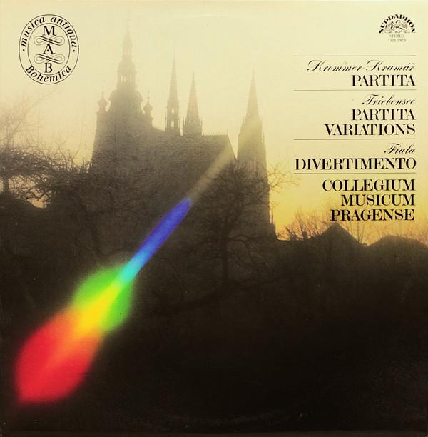 

LP Record FRANTIEK VINCENC KRAM KROMMER Partita Partita Variations Dive 11112973 Supraphon 1982 Czechoslov Classical Used