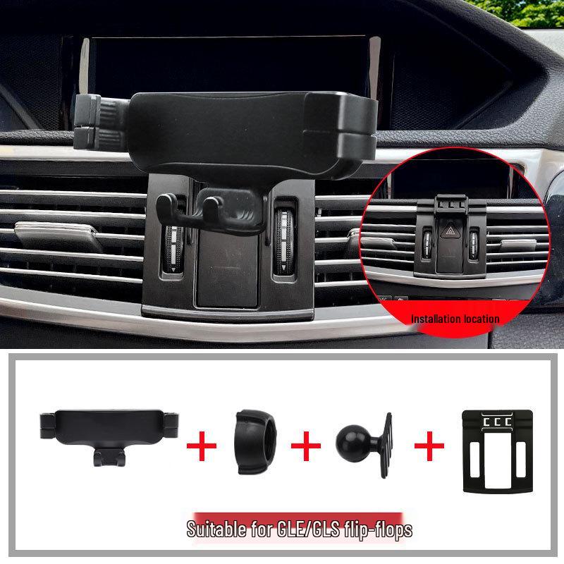Phone Holder with Wireless Charging for 10-13 Beijing Benz E-Class Navigation