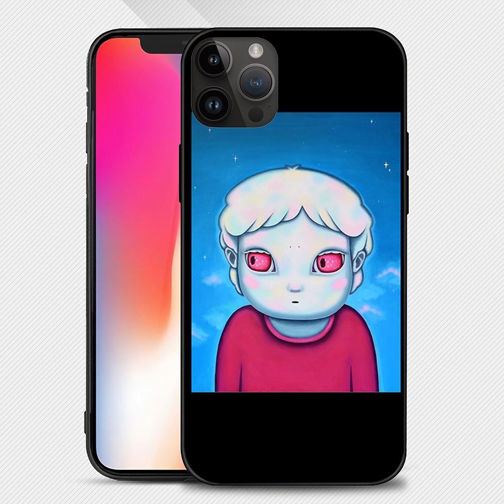

Чехол для телефона Okokume Cosmic Girl Art для iPhone15 14 13 12 11 Pro Max Mini X 7 8, мягкий чехол iPhone8