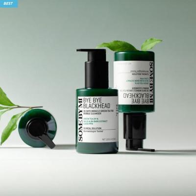 Bye Bye Blackhead Green Tea Tox Bubble Cleanser 120g | Pore Care & Sebum Control