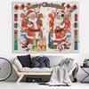 Christmas Festival Wall Hanging Tapestry for Party & Room Decor