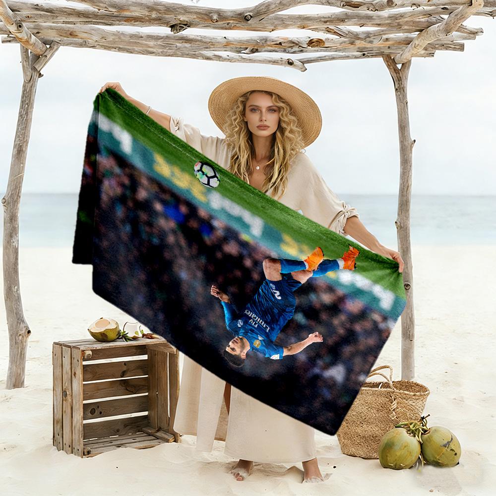 Love Air Beach Towel Super Soft & Absorbent Comfortable Lightweight Suitable for Swimming, Gym, Camping, Yoga Vacation