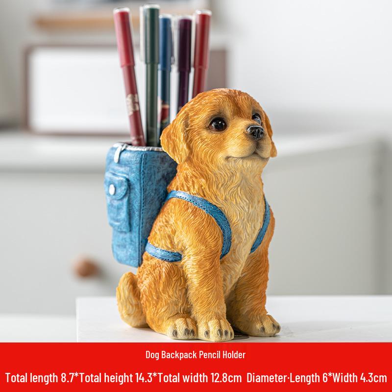 

Golden Retriever Creative Pen Holder & Ornament