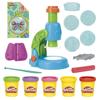 Play-Doh Mon petit microscope, pâte a modeler, 9 accessoires et 5 couleurs, loisirs créatifs, Classique, des 3 ans