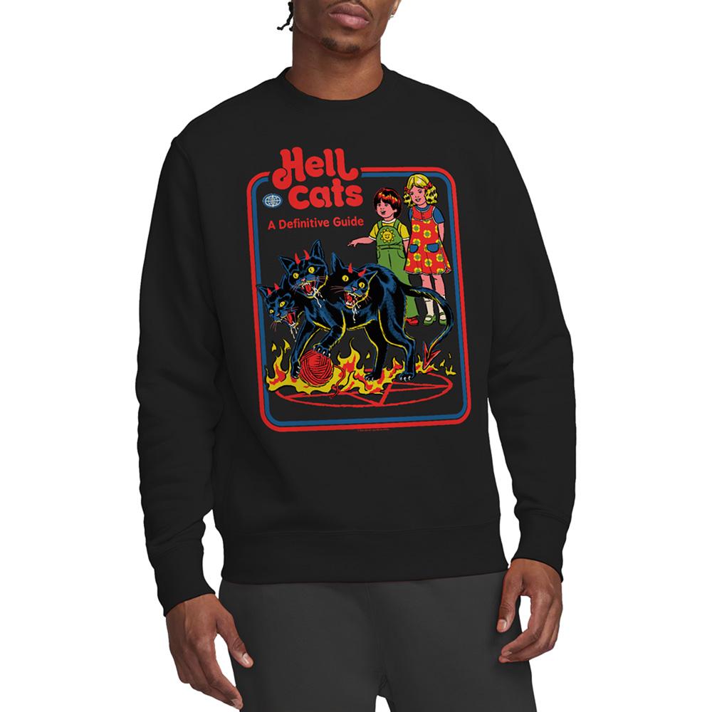 Steven Rhodes Unisex Adult Hell Cats Sweatshirt