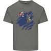 Torn Flag South Georgia and Sandwich Islands Unisexs Light Cotton TShirt