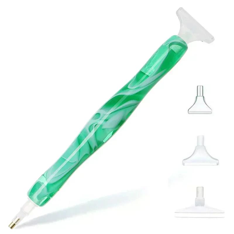 5D DIY Diamond Pen Spot Drill Pen Set Resin Diamond Embroidery Tool Accessories Multifunctional 5 Pen Head Spot Drill Tool