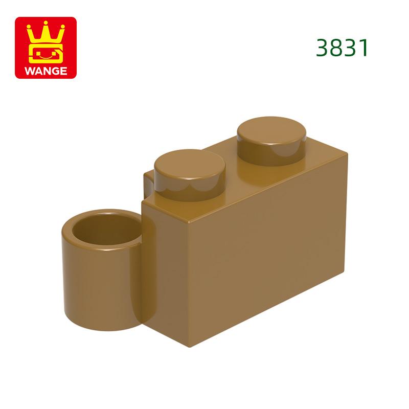 Non-Toxic 122Pcs/Lot 3831 Hinge 1X2 Lower Part Building Blocks Moc Technical Accessories Compatible With Brick Children Toys Gift Box