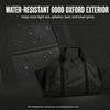 Folding Firewood Bag with a Broad Opening and Reinforced Handles for Hearth, Fire Pit, Camping, and Cabin Wood Transport