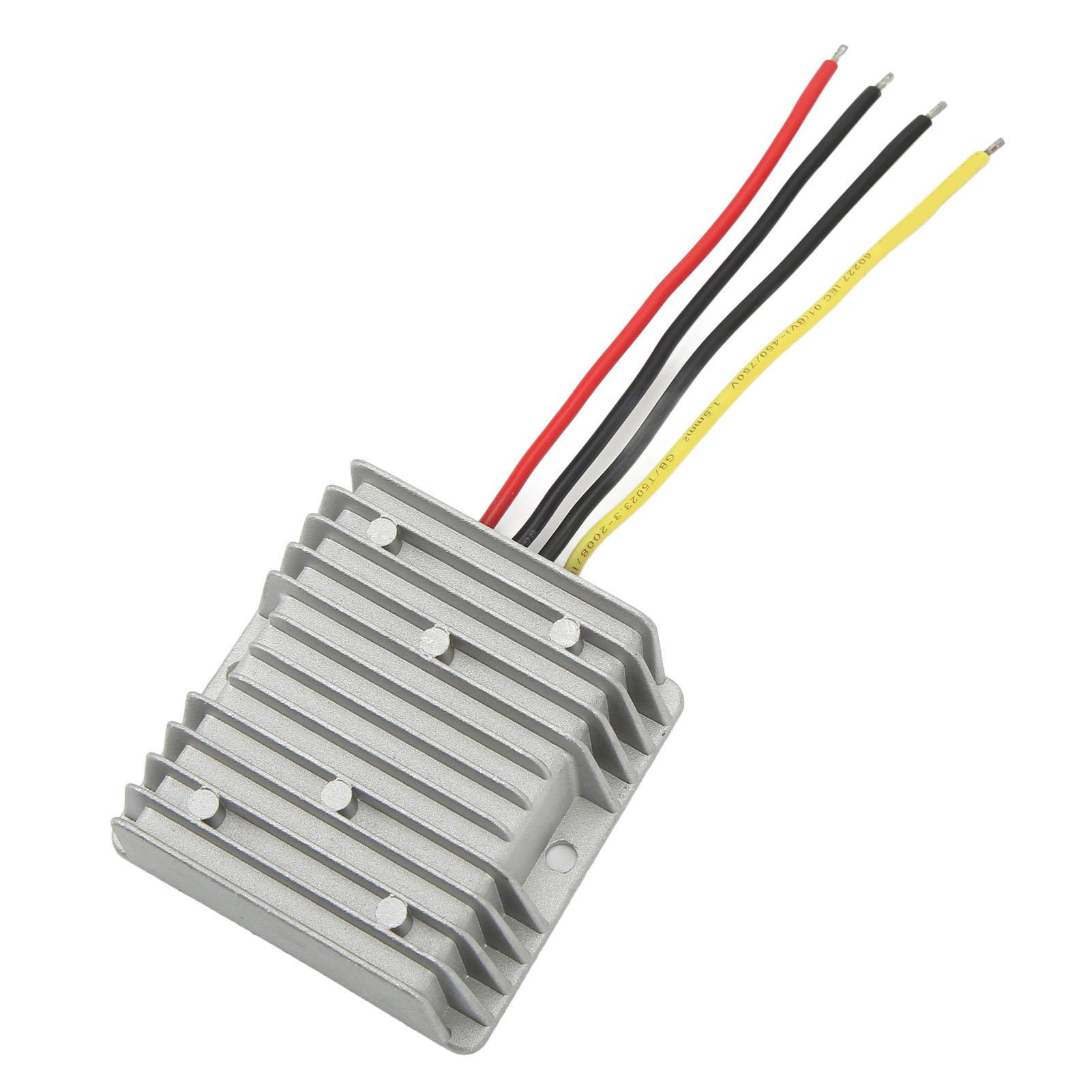 

DC Boost Module 10A Waterproof High Conversion Rate Waterproof Step Up Voltage Regulator 12V