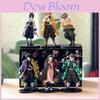 Demon Slayer Pvc Anime Figure Set With Collectible Characters For Fans And Giftgiving