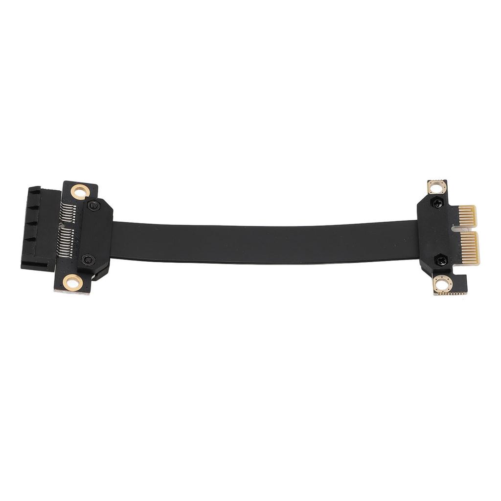 PCI Express X1 Adapter Cable Fast Data Transfer PCI Express 3.0 X1 to X1 Extension Cable for Sound Network Data Cards