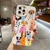 Funny Colorful Dog Pattern Design Phone Case For iPhone 17 16 15 14 Pro Max 12 11 13 Mini 17 Air XS X XR 7 8 Plus 16e Soft Cover