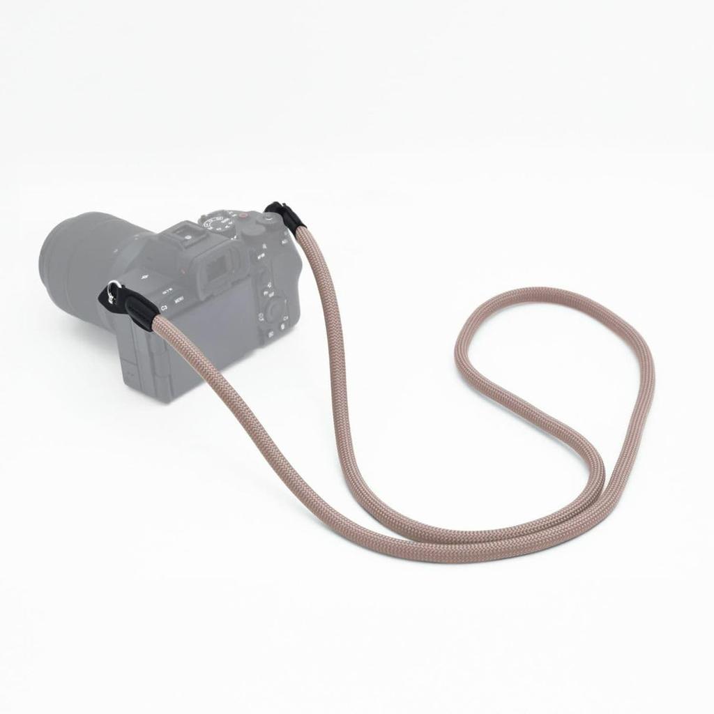 KING CCRS138H RG Climbing Rope Rose Extra for 829702 Strap, Gray, Long, 138cm, Cameras,