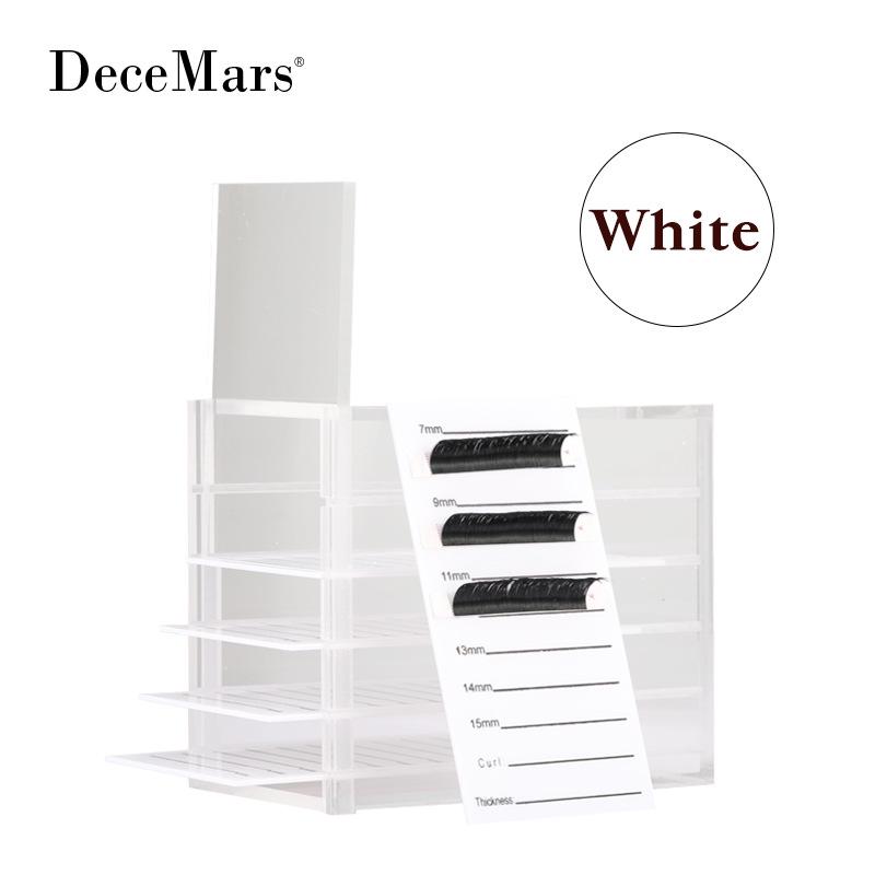 

5-Layer Acrylic Eyelash Extension & Camellia Flower Desktop Storage Box