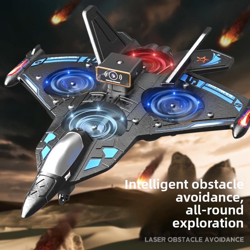 with Light Remote Control Plane Foam Helicopter Quadcopter Creative RC Planes