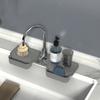Kitchen Sink Splash Guards Drying Rack and Soap Holder Kitchen Sink Supply Faucet Splash Mats,Bathroom