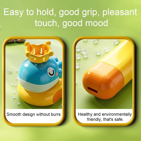 Suspended Ball Toy for Oral Interactive Whale Bear Motor Development Design Trumpet Play Toy with Dual