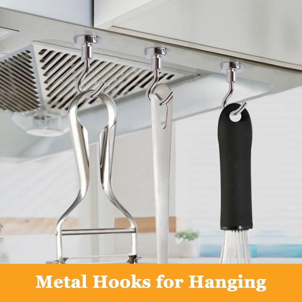 Heavy Duty Strong Magnet Hooks Strong Rare Earth Neodymium Hanging Magnet Hook Magnetic Hanger Magnetic Storage Holder