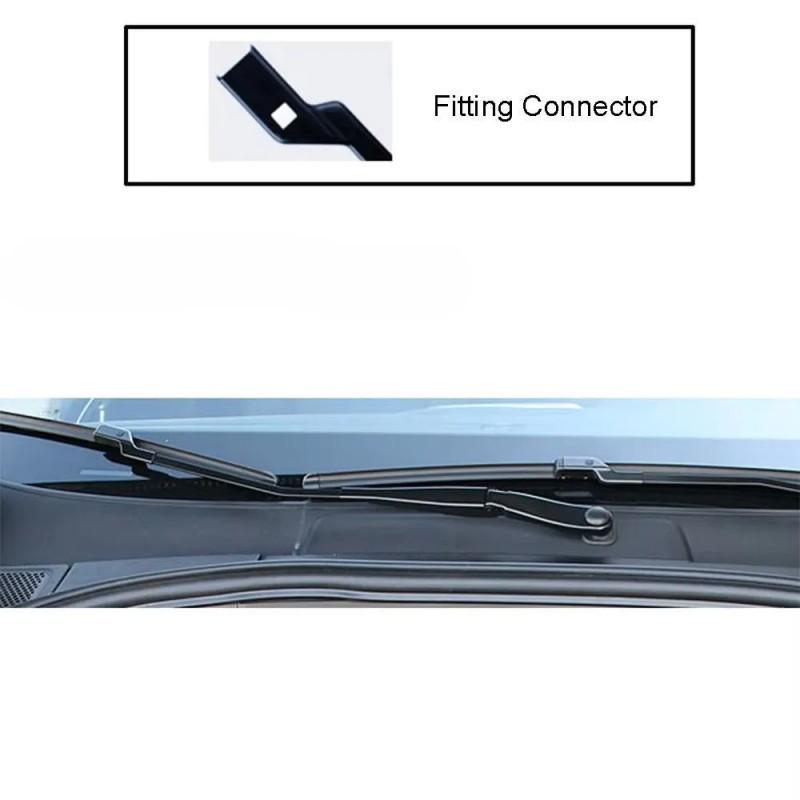 26"+16" Frameless Wipers for Fiat Tipo 356 2015-2019, Fits Fiat Egea, Fiat 500L, Fiat Doblo, Fiat Fiorino, Jeep Renegade