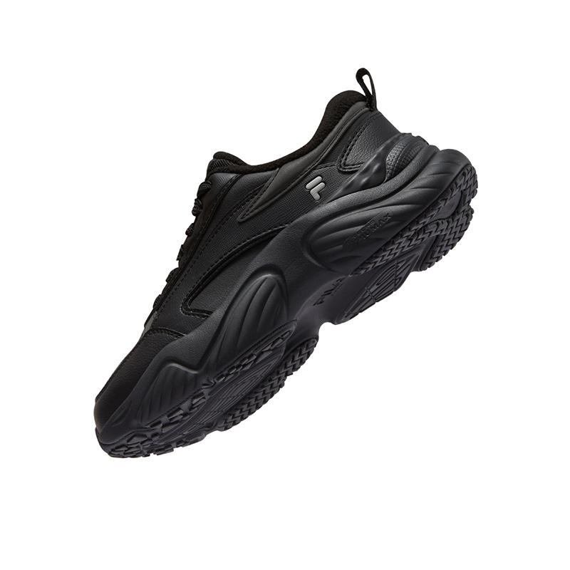 Fila Fusion Conch Dx Fashion Low-Top Casual Shoes Women Sneakers Black T12W441509FBK