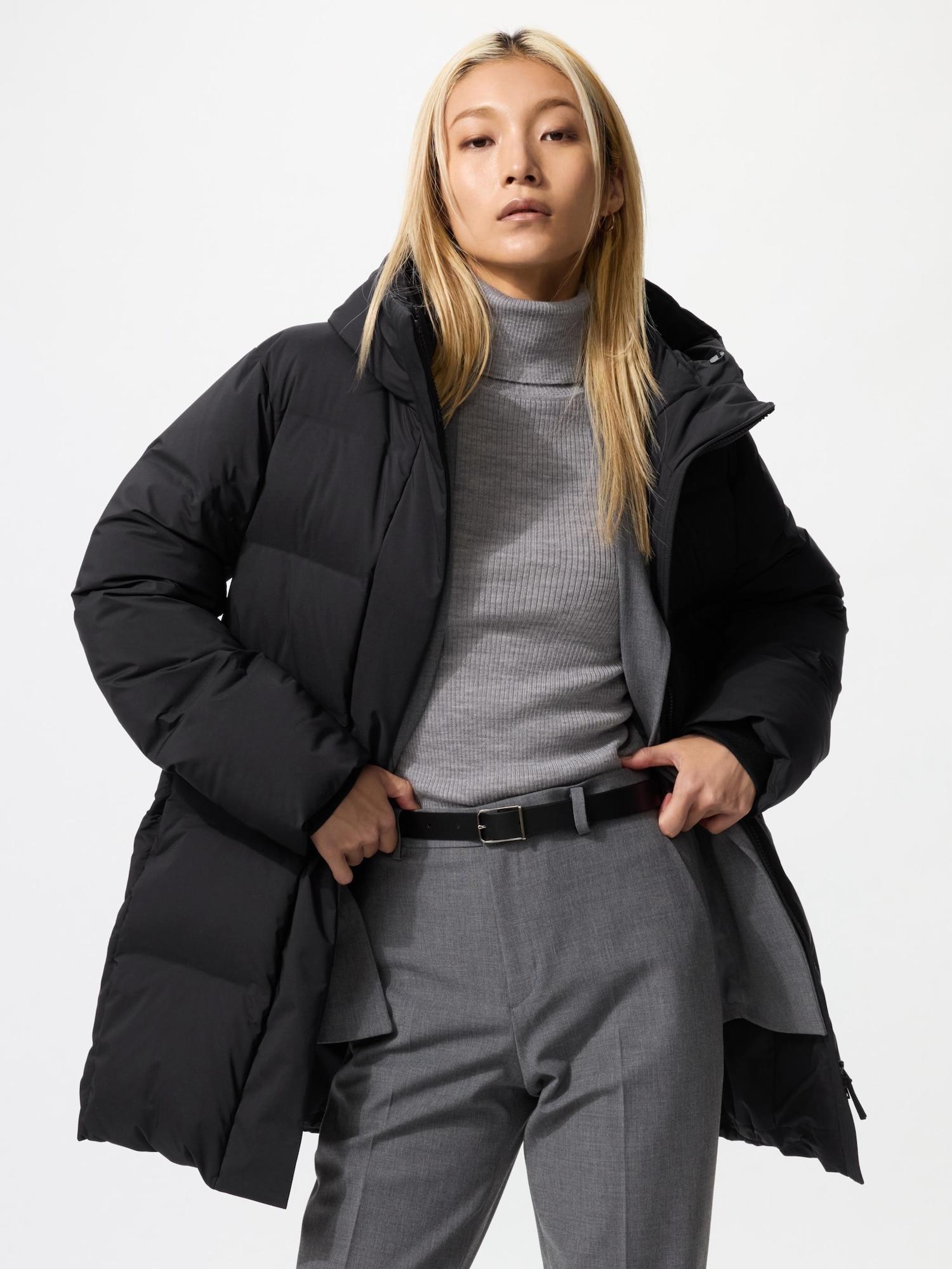 

Uniqlo Япония Бесшовное пуховое короткое пальто 09 BLACK/M