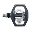 Pedales Shimano Trekking Un lado pedales de clip Negro PD-EH500 (SPD) - SPD/Uno plano, SM-SH56 incluido,