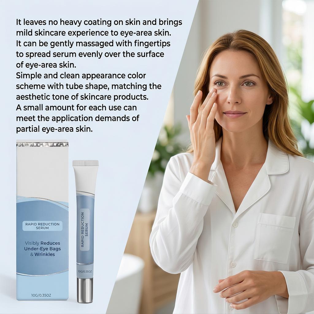 Eye Serum Reduce Dark Circles Anti Aging Fade Fine Lines Eye Bags Removal Hydrating Smoothing Deep Hydrating Nourishing Eye Care