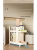 Movable Storage Rack for Yoga Mats, Fitness Gear, and Badminton Equipment