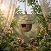 House Outdoor Hanging Bird House Straw Bird House Natural Bird House