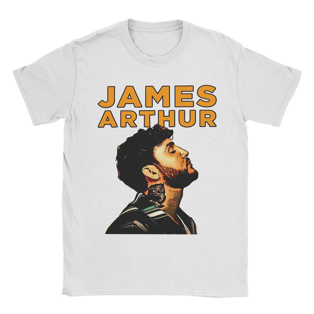 James Arthur Album Music Fans Print T Shirt for Men Women  Pure Cotton  Tee Shirt Clothing