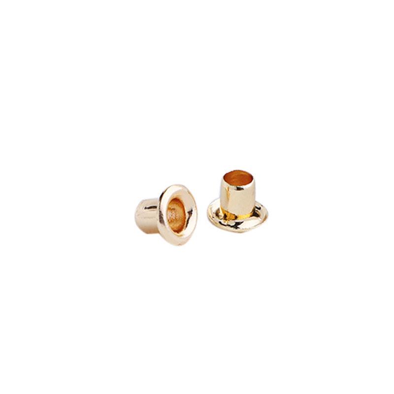 14K Goldplattierter Spacer-Stöpsel für Perlen mit großem Loch - Verschleißfeste High-End DIY Schmuckkomponente