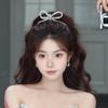 Rhinestone Bowknot Clips Crystal Accessories Fashion Brooch Pins  Girls