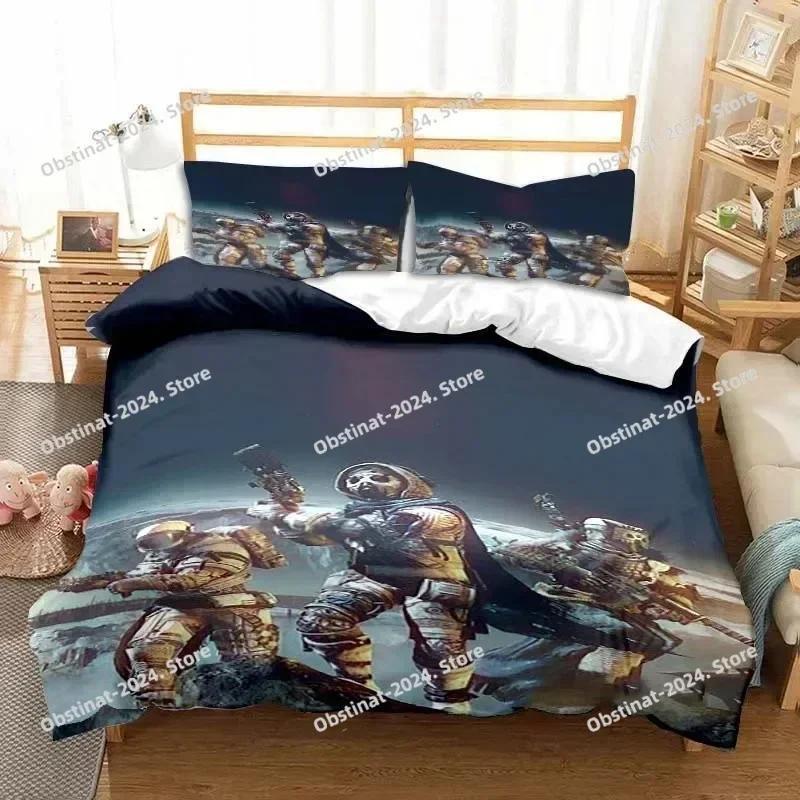 Game Destiny Bedding Set Printed EU single Comforter Quilt Bed Cover Duvet Cover Pillow Case 3 Pieces Sets Kids Adult Size