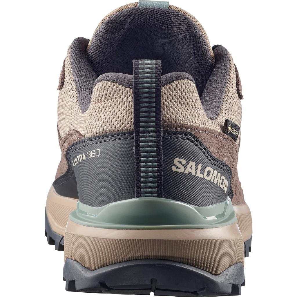 SALOMON X Ultra 360 Kumaş Deri Gore-Tex Retro Hafif Pratik Darbe Emici Su Geçirmez Nefes Alabilir Destekleyici Kısa Bilekli Yürüyüş Ayakkabıları 491586