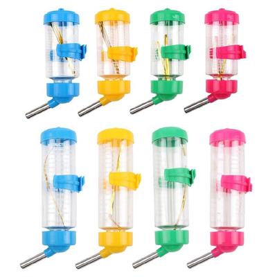 Healthy Pet Water Feeder Bottle No-Drip Water Bottle Feeders 80ml/125ml